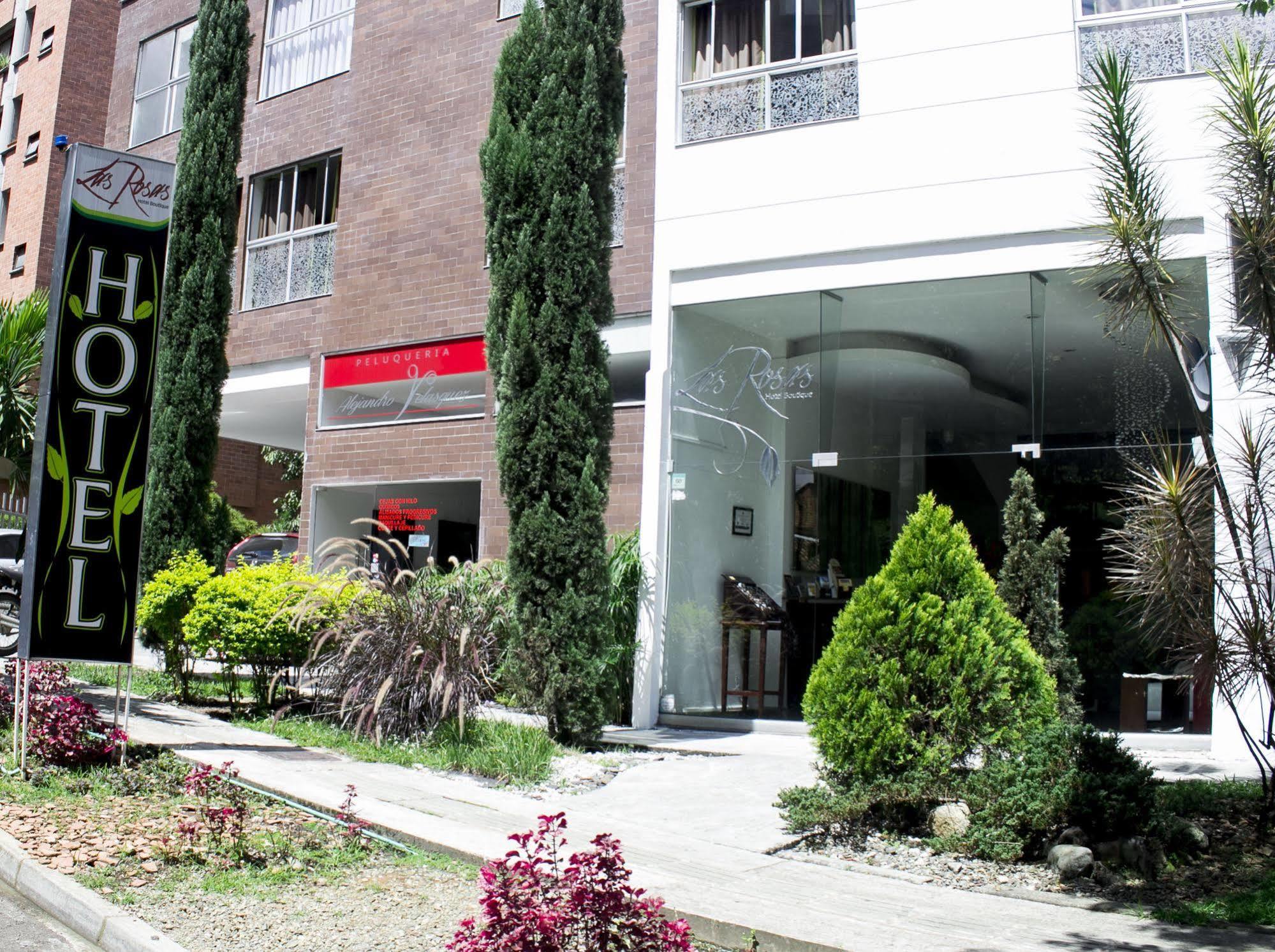 Las Rosas Hotel Boutique Medellín Buitenkant foto